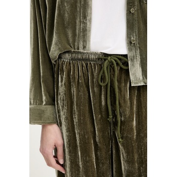 American Vintage спортен къс панталон дамски от кадифе (ANK09B)