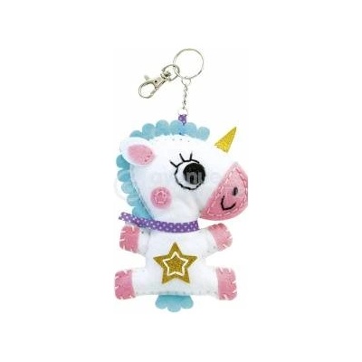 Clairefontaine Zes. Olympe Unicorn Sewing Keychain