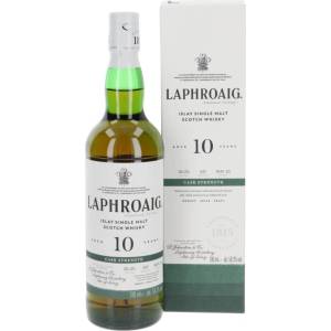 LAPHROAIG 10 YO Cask Strength (batch 017) - малцово шотландско уиски 700ml