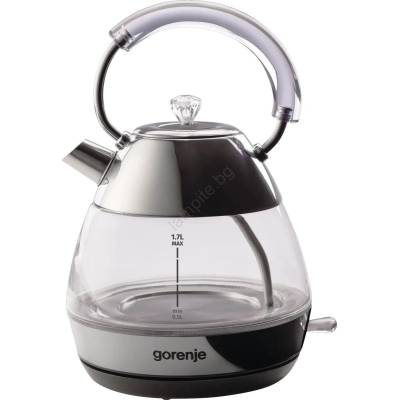 Gorenje K17GPD - Електрическа кана 1, 7 l 2200W/230V стъкло/неръждаема стомана (GJ0058)