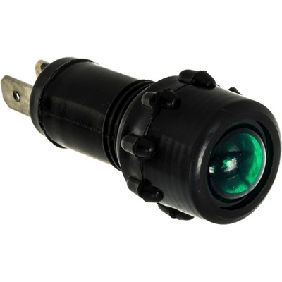 Kulatá Kontrolka Zelená Led 12v 16mm