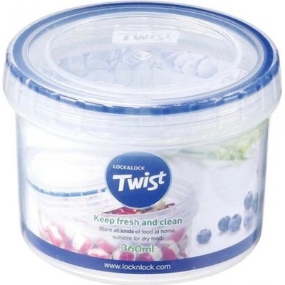 Lock&lock LLS121 Dóza TWIST kulatá 360ml