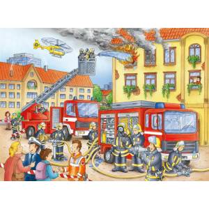 Ravensburger - Puzzle Fire Department 100XL - 100 piese