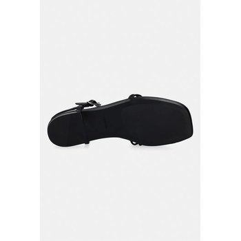 Calvin Klein сандали дамски SQUARE FLAT SANDAL STRAP LTH (HW0HW02863)