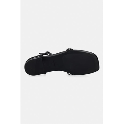 Calvin Klein сандали дамски SQUARE FLAT SANDAL STRAP LTH (HW0HW02863)