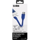 SBS Mini datový kabel Apple Lightning MFI 12cm