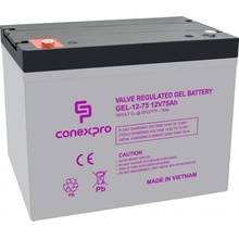 Conexpro GEL-12-75 GEL 12V 75Ah T14-M6
