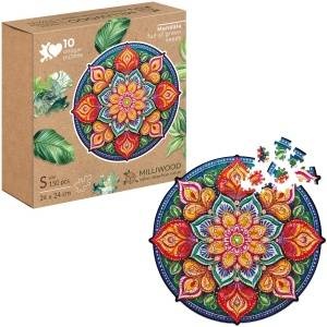 McQ by Alexander McQueen -Milliwood - Peace and harmony - MandalaNadziei - Mandala full of green seeds
