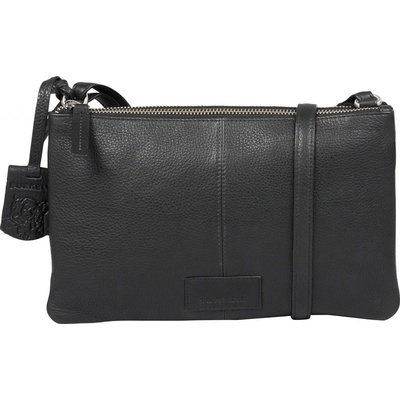 Burkely dámská crossbody kožená kabelka Hanje černá