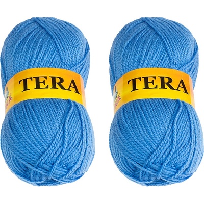Bellatex SET 2ks - Příze TERA Modrá 100g / 310 m