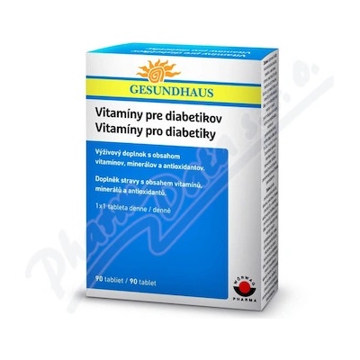 Gesundhaus Vitamíny pre diabetikov 90 tabliet
