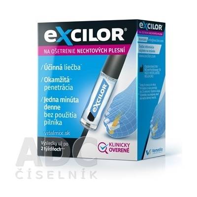 Excilor lak k léčbě plísňových infekcí nehtů 3,3 ml – Zboží Dáma