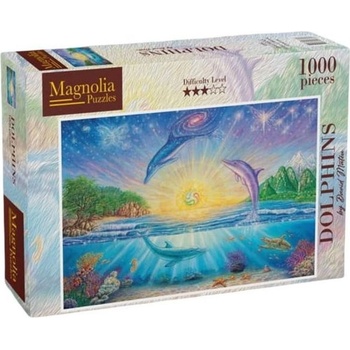 Magnolia Пъзел Magnolia от 1000 части - Делфини (4305)