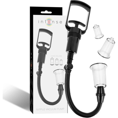 Intense Pump systém na stimuláciu bradaviek s manometrom Unisex