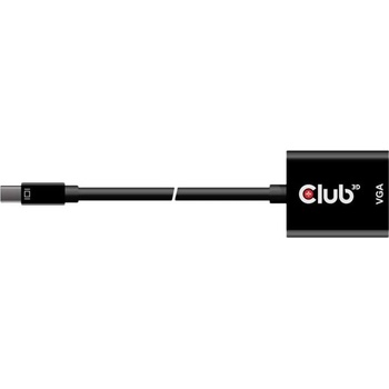 Club 3D Club3D адаптер MiniDisplayport към VGA активен букса черен (CAC-2113)