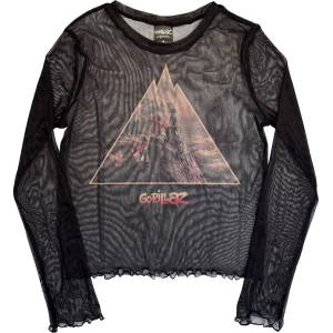 Gorillaz The Mountain Crop Top Black M Дамски (GORMCT34LB02)