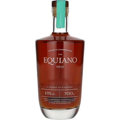 Equiano Rum 43% 0,7 l (čistá fľaša)