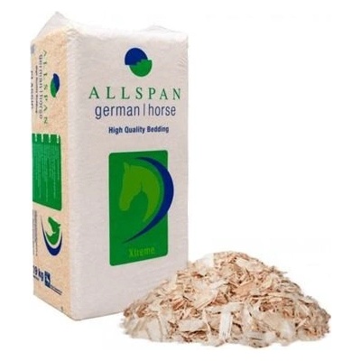 ALLSPAN Xtreme Hrubá hoblinová podestýlka 18 kg – Zboží Dáma