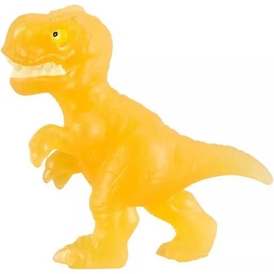 CO Мини фигурка от Goo Jit Zu: Джурасик Свят - Т-Рекс Амбър, разтегателна играчка (41311TA)