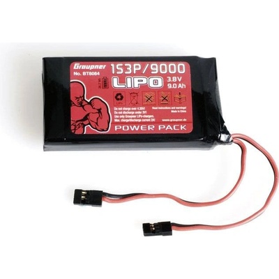 Graupner Vysílačový pack LiPo 1S3P/9000 3,8V TX 34,2Wh – Zboží Mobilmania