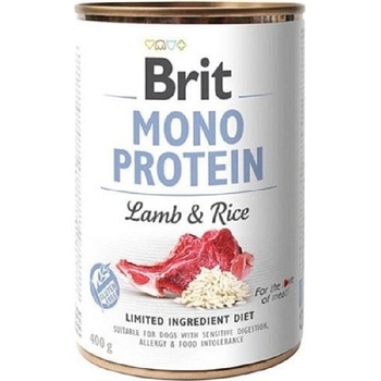 Brit Mono Protein Lamb & Rice 400 g