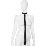 Kiotos Leather Collar with Leash Rainbow