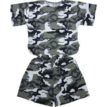 Maxima Комплект Тениска и шорти, за фитнес Urban camouflage