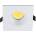 ELMARK Led ПЛАСТМАСОВА КВАДРАТНА ЛУНА cob 7w 2700-3000k (92s107ww/w)