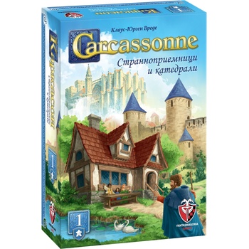 Fantasmagoria Разширение за Каркасон - Странноприемници и Катедрали (77339-bg)