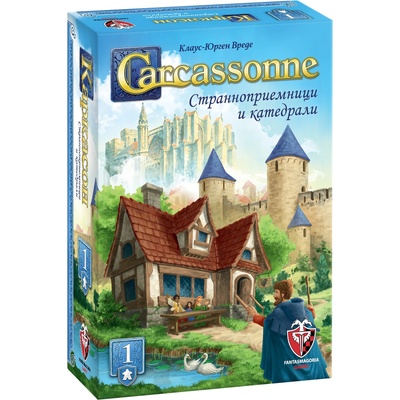 Fantasmagoria Разширение за Каркасон - Странноприемници и Катедрали (77339-bg)
