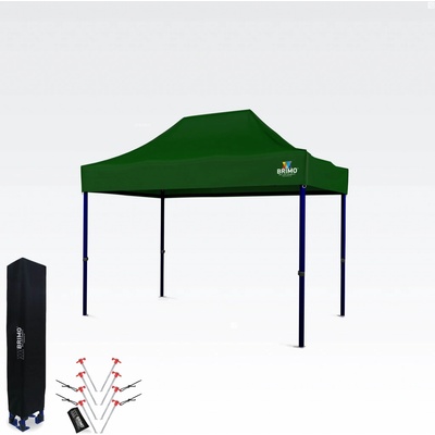 Brimo Promo stánok 2 x 3 m zelený 37