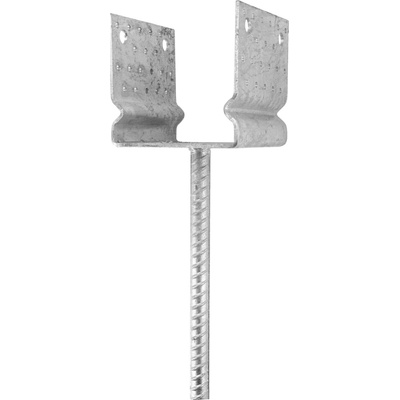 MTR Patka kotevní s trnem, s prolisem, 120x120mm, ZN