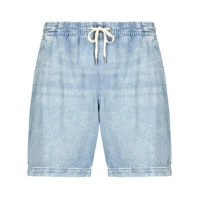 Ralph Lauren Polo SHORT PREPSTER 5 POCHES EN DENIM Modrá