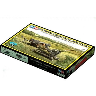 Hobby Boss 2cm Flak38 Late Version/Sd. Ah 51 1:35
