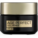 Přípravky na vrásky a stárnoucí pleť L'Oréal Age Perfect Cell Renew denní krém proti vráskám spf30 50 ml