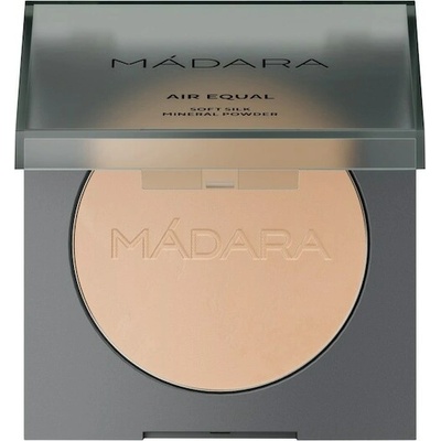 Mádara Hedvábný minerální pudr Air Egual Soft Silk Mineral Powder 02 Beige 9 g