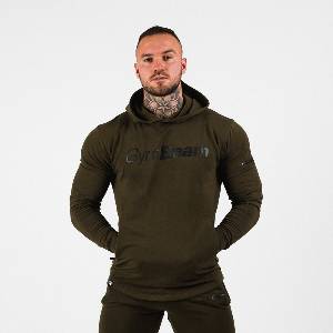GymBeam Суичър Urban Military Green M