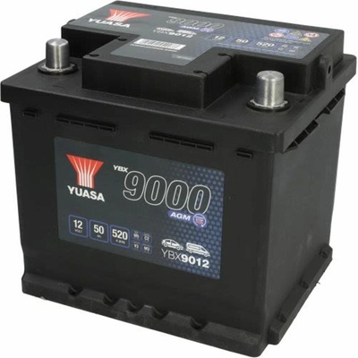 Yuasa YBX9000 AGM 12V 50Ah 520A YBX9012