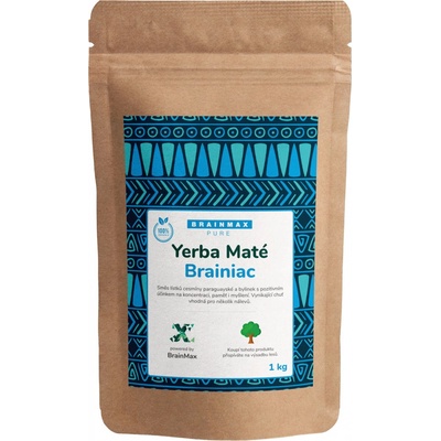 Votamax BrainMax Pure Organic Yerba Maté Brainiac 1000 g