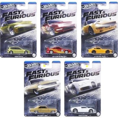 Mattel Hot Wheels Rýchlo a zbesilo – Silver Series
