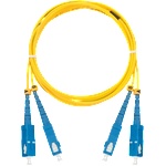 NIKOMAX Оптичен свързващ кабел SC - SC, SM 9/125, OS2 , дуплекс, 5 m NMF-PC2S2C2-SCU-SCU-005 (NMF-PC2S2C2-SCU-SCU-005)
