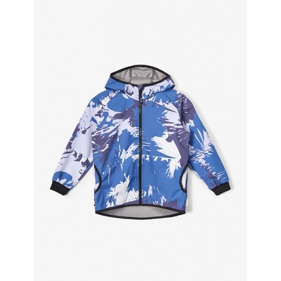 Unuo Dětská softshellová bunda s fleecem Basic Modrá Variace