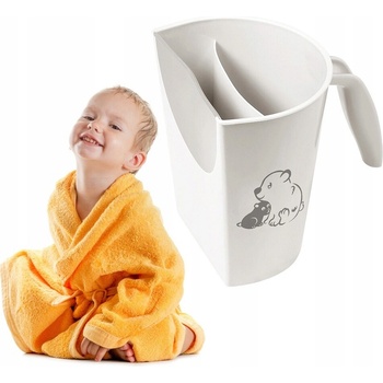 BabyOno Hrnček na kúpanie umývanie hlavičky s obrázkom mátový