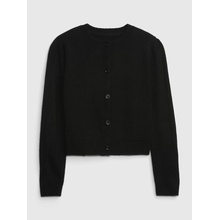 Gap 487697-00 Dětský kardigan se vzorem srdce Černá