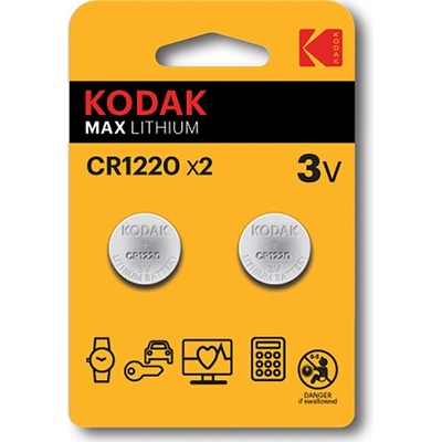 Kodak CR1220 2 ks KOD-1220BL2