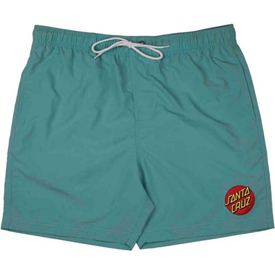Santa Cruz koupáky Classic Dot Swimshort Turquoise (TURQUOISE)