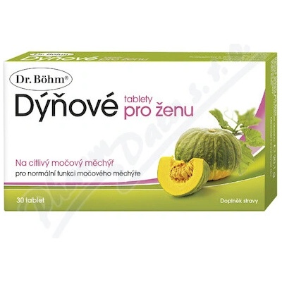 Dr. Böhm Tekvicové tabliety pre ženu 30 tabliet
