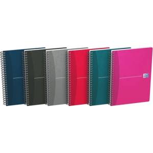 OXFORD Оксфорд Essentials A5 кариран тефтер със спирала 100102938 (100102938)
