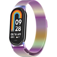 Techsuit Kovový Remienok pre Xiaomi Mi Band 8 / 8 NFC - Multifarebná KP31293