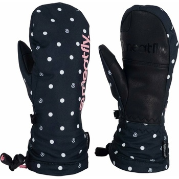 Meatfly детски ръкавици Slayer Black Dots Meatfly | Cheren | Момчешки | S